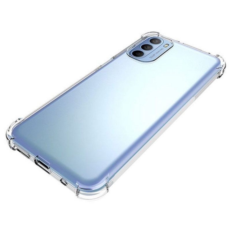 Hoesje voor Moto G41 / G31 Naadloze Versterkte Hoeken
