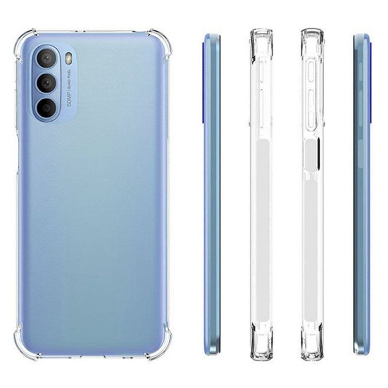 Hoesje voor Moto G41 / G31 Naadloze Versterkte Hoeken