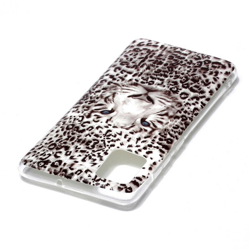 Hoesje voor Samsung Galaxy A51 Luipaard Fluorescerend