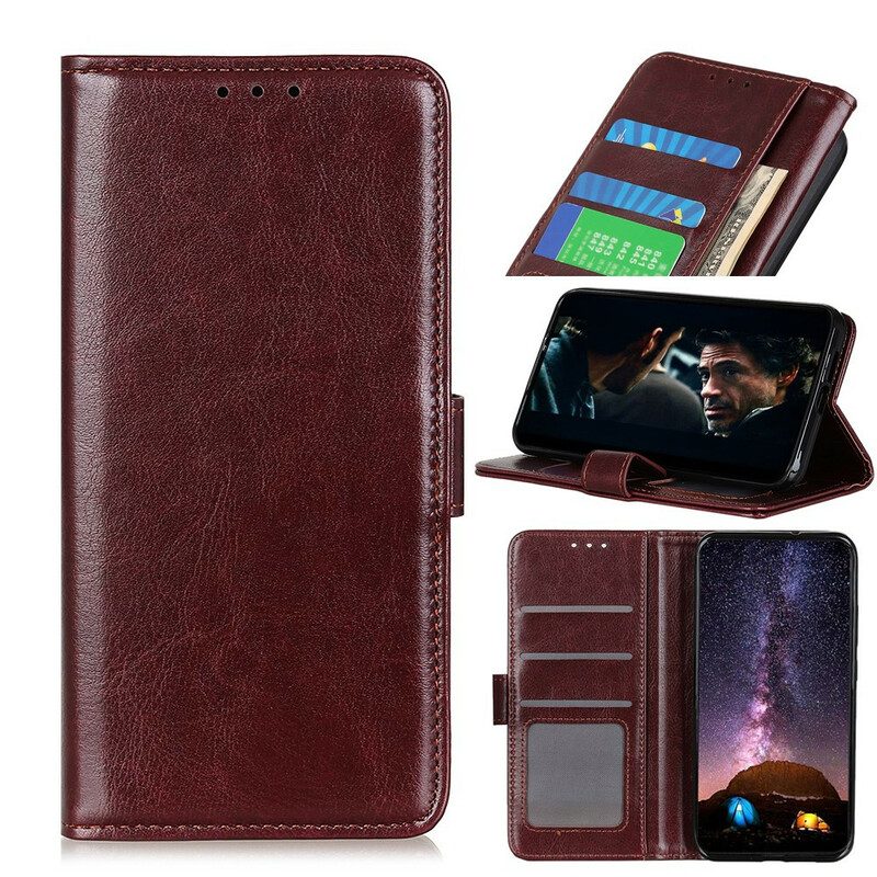 Folio-hoesje voor Sony Xperia 10 II Finesse Van Kunstleer
